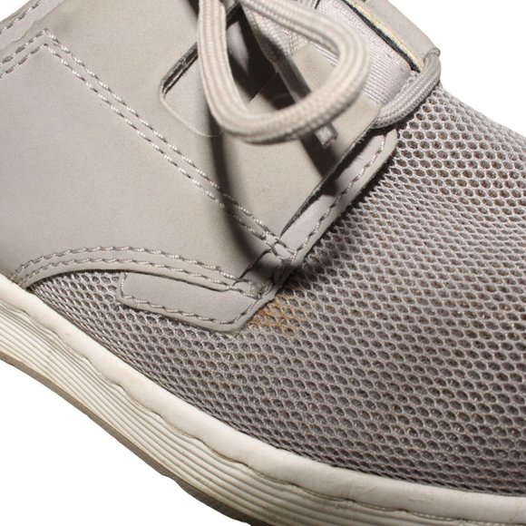 Dr Martens Mens Size 8M Lite Evade Gray Mesh 3 Eye Sneakers Tie Closure Shoes - Picture 8 of 14